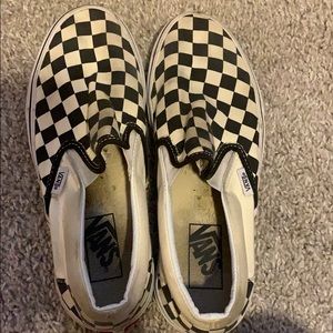 Checker board vans